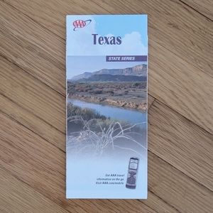 AAA 2010 Texas state map